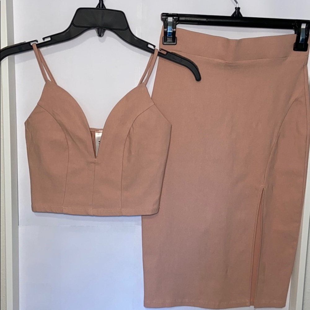 Blush two piece set